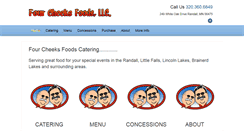 Desktop Screenshot of fourcheeksfoods.com